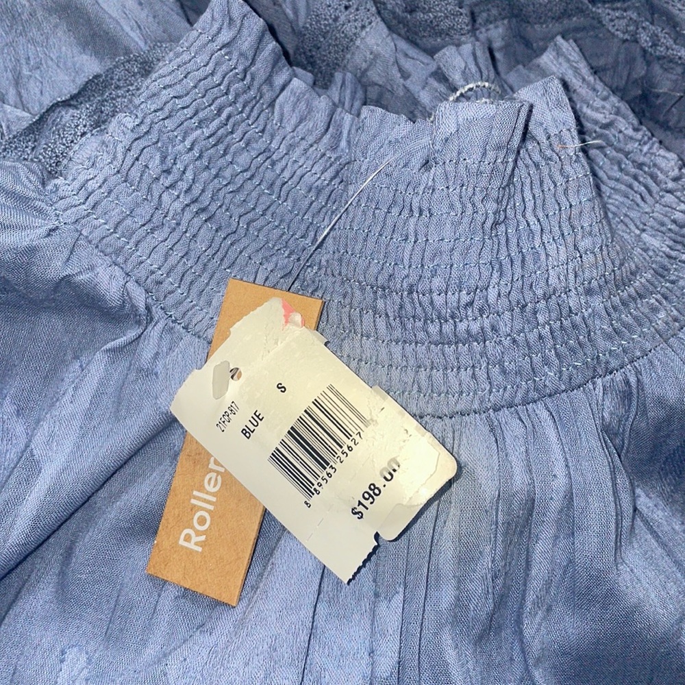 Roberta Roller Rabbit Blue Maxi Dress - Picture 10 of 12